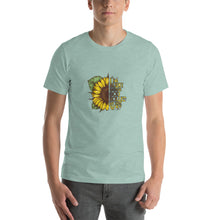 Load image into Gallery viewer, Sunflower - i'm blunt because god rolled me that way Unisex T-Shirt
