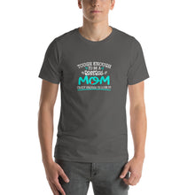 Load image into Gallery viewer, tough enough to a baseball mom, crazy enough to love it! Unisex T-Shirt
