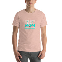 Load image into Gallery viewer, tough enough to a baseball mom, crazy enough to love it! Unisex T-Shirt
