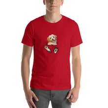 Load image into Gallery viewer, Cute havanese pocket Unisex T-Shirt
