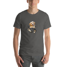 Load image into Gallery viewer, Cute havanese pocket Unisex T-Shirt
