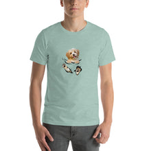 Load image into Gallery viewer, Cute havanese pocket Unisex T-Shirt
